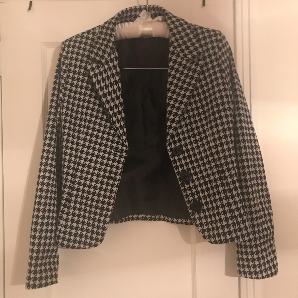 Houndstooth Blazer